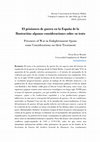 Research paper thumbnail of El prisionero de guerra en la España de la Ilustración: algunas consideraciones sobre su trato