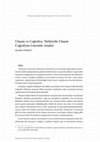 Research paper thumbnail of Ulaşım ve Coğrafya: Türkiye'de Ulaşım Coğrafyası Literatür Analizi