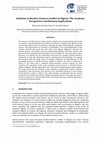 Research paper thumbnail of Solutions to Herders-Farmers Conflict in Nigeria: The Academic Perspectives and Business Implications