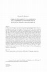 Research paper thumbnail of SOBRE EL PENSAMIENTO Y LA EXPRESIÓN DE LA EXPERIENCIA SENSOPERCEPTUAL EN PLATÓN, PHILEBUS 38B-39D. (PARTE II)