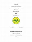 Research paper thumbnail of KWH METER JENIS ANALOG