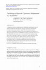 Research paper thumbnail of Psychology of Mystical Experience: Muḥammad and Siddhārtha