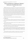 Research paper thumbnail of Islam and Minority in Indonesia