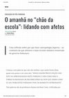 Research paper thumbnail of EDUCAÇÃO DO PÓS-PANDEMIA  
O amanhã no “chão da escola”: lidando com afetos