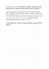 Research paper thumbnail of « Les frontières invisibles : groupes sociaux, transmission et mobilité sociale dans la France moderne »