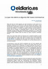 Research paper thumbnail of Lo que nos aterra a algunos del nuevo coronavirus