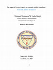 Research paper thumbnail of The Impact of livestock Exports on Economic Stability-Somaliland (Case-study: ministry of commerce) - THESIS