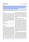 Research paper thumbnail of Understanding the variations in death rates during coronavirus pandemic and their preventive implications