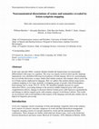 Research paper thumbnail of Neuroanatomical dissociations of syntax and semantics revealed by lesion-symptom mapping Short title: neuroanatomical dissociations of syntax and semantics