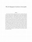 Research paper thumbnail of Why the Repugnant Conclusion is Inescapable