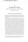 Research paper thumbnail of The Hidden Zero Problem: Effective Altruism and Barriers to Marginal Impact