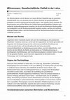 Research paper thumbnail of #Ehrenmann: Gesellschaftliche Vielfalt in der Lehre (German)