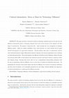 Research paper thumbnail of Cultural dissimilarity: Boon or Bane for Technology Diffusion