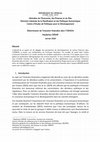 Research paper thumbnail of Déterminants de l'inclusion financière dans l'UEMOA