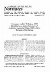 Research paper thumbnail of Trematops milleri Williston, 1909 Identified as Junior Synonym of Acheloma cumminsi Cope, 1882, with