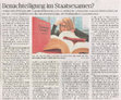 Research paper thumbnail of Von RP: Benachteiligung im Staatsexamen (German)