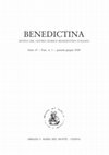 Research paper thumbnail of Recensione di G. Carraro - D. Gallo, «L'elogio di Anna Buzzacarini badessa di S. Benedetto Vecchio di Padova in un codice di età carrarese», Padova, Ist. per la storia ecclesiastica padovana, 2018, in «Benedictina», a. 67, fasc. 1 - gennaio-giugno 2020, pp. 110-115.