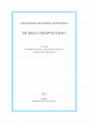 Research paper thumbnail of Giovanni Gioviano Pontano, De bello Neapolitano