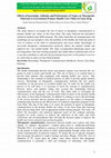 Research paper thumbnail of Effects of knowledge, Attitudes and Performance of Topics on Therapeutic Outreach to Government Primary Health Care Clinics in Gaza Strip