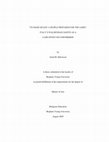 Research paper thumbnail of "To Make Ready a People Prepared for the Lord": Italy's Waldensian Saints as a Case Study on Conversion