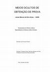 Research paper thumbnail of MEIOS OCULTOS DE OBTENÇÃO DE PROVA