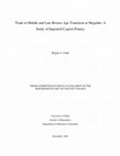 Research paper thumbnail of Trade in Middle and Late Bronze Age Transition at Megiddo: A Study of Imported Cypriot Pottery