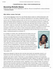 Research paper thumbnail of Becoming Michelle Obama