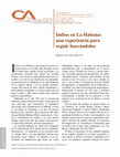 Research paper thumbnail of Reseña. Indios en La Habana (Lisette  Roura  Álvarez, Roger  Arrazcaeta Delgado y Carlos Alberto Hernández)