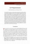 Research paper thumbnail of Left Wittgensteinianism (in: EJP)