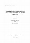 Research paper thumbnail of Bibliography of the Studies on the Saddharmapuṇḍarīkasūtra (1844-2020) (Lotus Sutra Studies I)