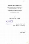 Research paper thumbnail of POWERS AND FUNCTIONS OF THE FEDERAL INLAND REVENUE AUTHORITY (FIRA) AND THE POSITION OF THE TAX APPEAL COMMISSION (TAC