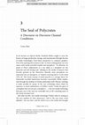 Research paper thumbnail of The Seal of Polycrates A Discourse on Discourse Channel Conditions