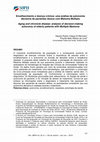 Research paper thumbnail of Envelhecimento e doença crônica: uma análise da autonomia decisória de pacientes idosos com Mieloma Múltiplo Aging and chronicle disease: analysis of decision-making autonomy of elderly patients with Multiple Myeloma