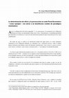 Research paper thumbnail of La determinación de oficio y la persecución en sede Penal Económico-como ejemplo-con miras a un beneficioso cambio de paradigma sistemático.