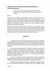 Research paper thumbnail of SOBRE O TRÁFICO DE DROGAS, ORGANIZAÇÕES CRIMINAIS E A LAVAGEM DE DINHEIRO