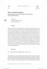 Research paper thumbnail of The Care Work of Balance Apportioning Life in Soyot Herder-Hunter Households of the Eastern Sayan Mountains