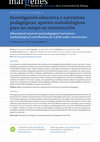 Research paper thumbnail of Investigación educativa y narrativas pedagógicas: aportes metodológicos para un campo en construcción