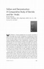 Research paper thumbnail of Review of Sufism and Deconstruction: A Comparative Study of Derrida and Ibn 'Arabi by Ian Almond (London: Routledge) in Sacred Web (2017)