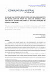 Research paper thumbnail of The place of renewable sources in Brazil's relationship with “RICS” in the energy area: an analysis of bilateral agenda and summit declarations (1990-2018)