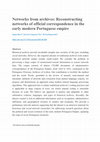 Research paper thumbnail of A. Błoch & D. Vasques Filho & M. Bojanowski (2020). Networks from archives: Reconstructing networks of official correspondence in the early modern Portuguese empire.
Full version available: www.sciencedirect.com/