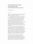 Research paper thumbnail of Power, Bald Faced Lies and Contempt for Truth