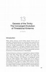 Research paper thumbnail of Genesis of the Trinity: The Convergent Evolution of Trirelational Kinterms