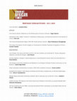 Research paper thumbnail of NEW ISSUE Northeast African Studies 19.2 (2019)