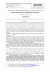 Research paper thumbnail of Interplay between Beliefs about Reading Stratagems and Classroom Practices of Secondary School Teachers in Teaching Reading Comprehension