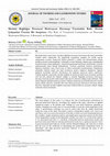 Research paper thumbnail of JOURNAL OF TOURISM AND GASTRONOMY STUDIES Mesleki Bağlılığın Prososyal Motivasyon Davranışı Üzerindeki Rolü: Mutfak Çalışanları Üzerine Bir Araştırma (The Role of Vocational Commitment on Prosocial Motivation Behavior: A Research on Kitchen Employees