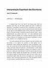 Research paper thumbnail of Interpretação Espiritual das Escrituras