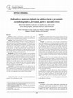 Research paper thumbnail of Indicadores Materno-infantis na adolescência e juventude: sociodemográfico, pré-natal, parto e nascidos-vivos