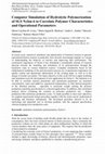 Research paper thumbnail of Computer Simulation of Hydrolytic Polymerization of SLS Nylon 6 to Correlate Polymer Characteristics and Operational Parameters