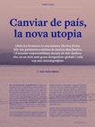 Research paper thumbnail of Canviar de país, la nova utopia