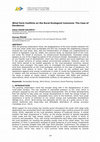 Research paper thumbnail of Wind Farm Conflicts on the Rural-Ecological Commons: The Case of Karaburun